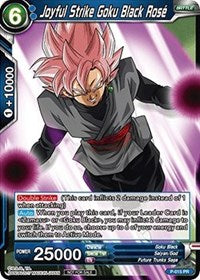 Joyful Strike Goku Black Rose (Foil Version) (P-015) [Promotion Cards] | Nerdhalla Games