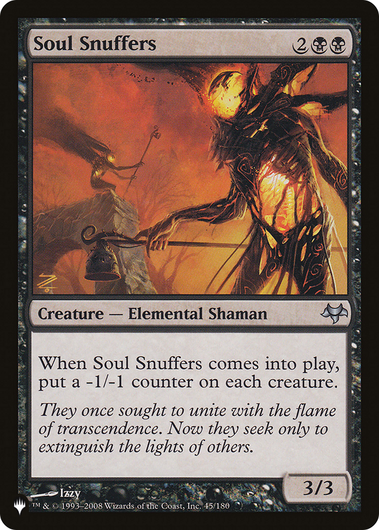 Soul Snuffers [The List] | Nerdhalla Games