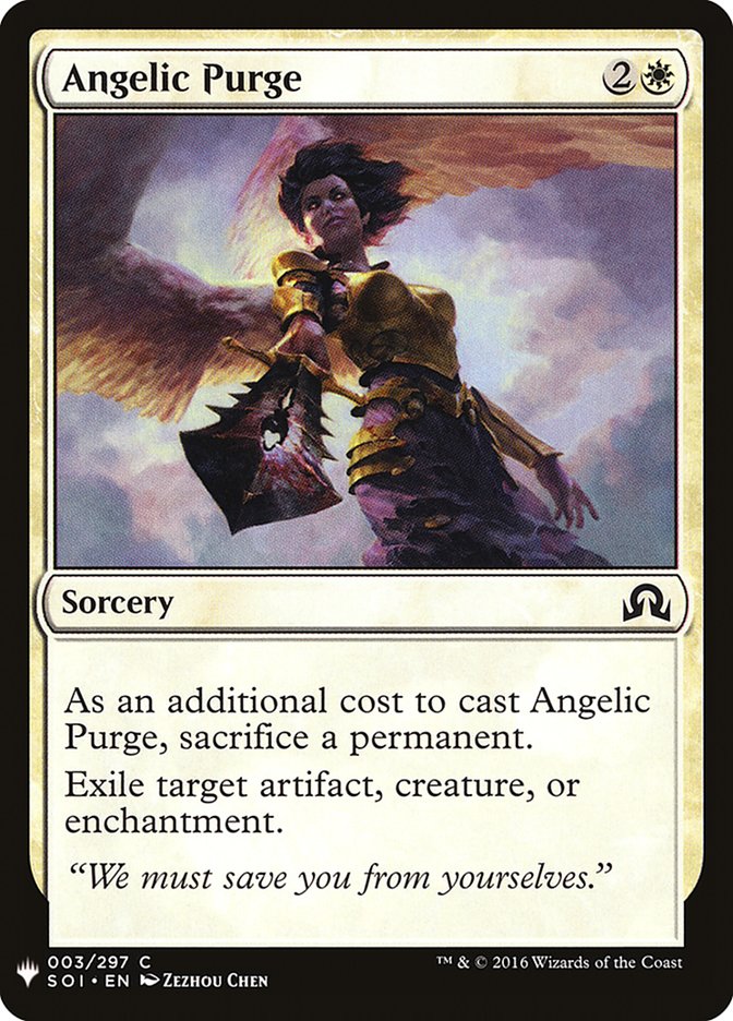 Angelic Purge [Mystery Booster] | Nerdhalla Games