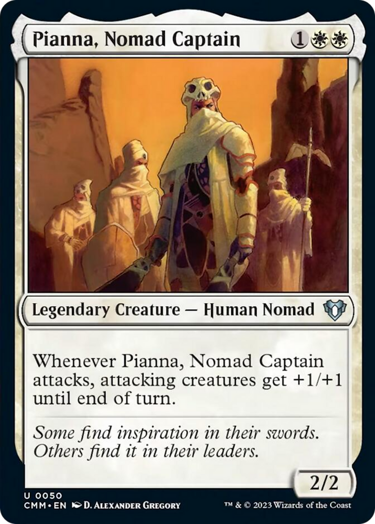 Pianna, Nomad Captain [Commander Masters] | Nerdhalla Games