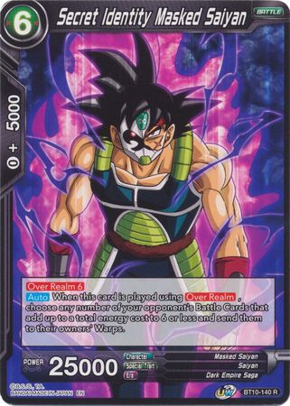 Secret Identity Masked Saiyan (BT10-140) [Rise of the Unison Warrior 2nd Edition] | Nerdhalla Games