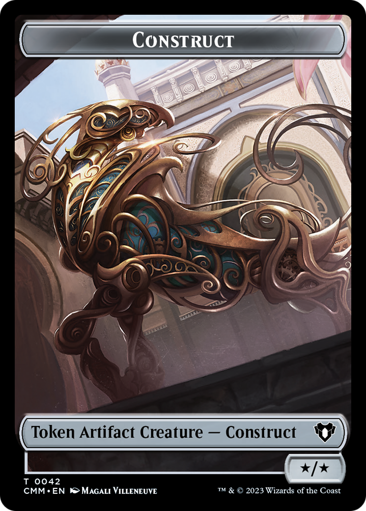 Construct Token (42) [Commander Masters Tokens] | Nerdhalla Games