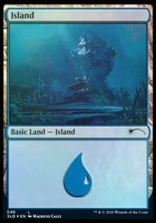 Island (Under the Sea) (548) [Secret Lair Drop Promos] | Nerdhalla Games