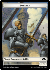 Eldrazi Spawn // Soldier Double-Sided Token [Modern Horizons 3 Tokens] | Nerdhalla Games