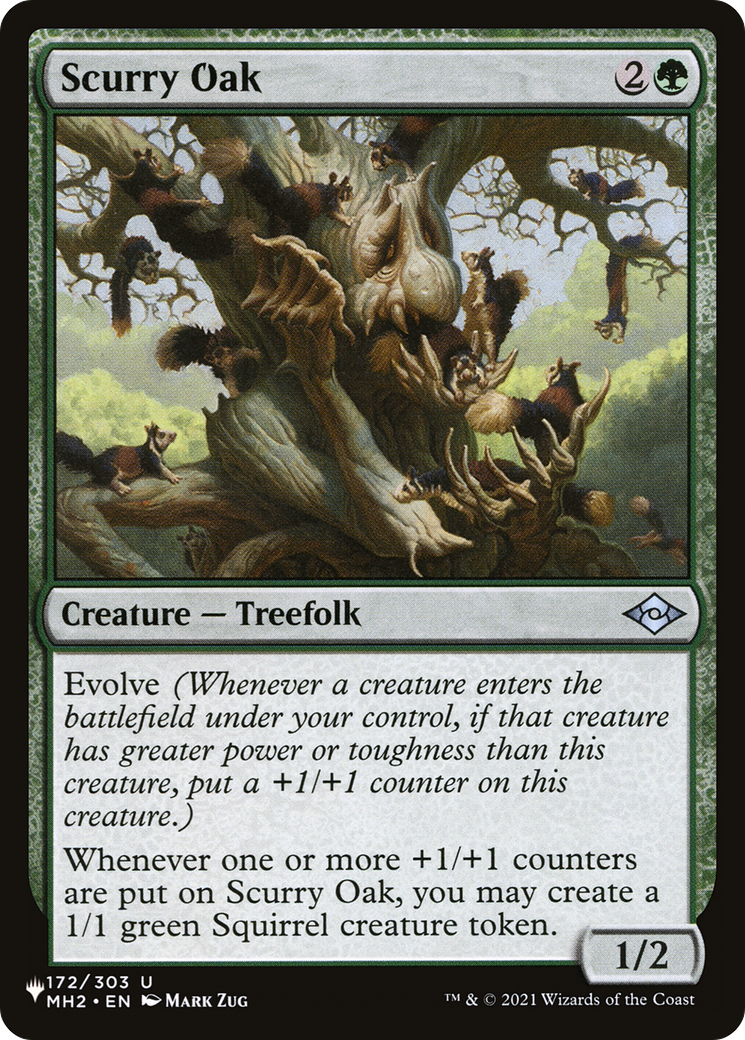 Scurry Oak [The List Reprints] | Nerdhalla Games