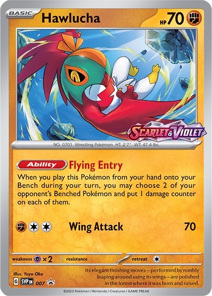 Hawlucha (007) [Scarlet & Violet: Black Star Promos] | Nerdhalla Games