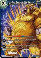 Son Goku, Power of the Golden Great Ape (Winner Stamped) (P-250) [Tournament Promotion Cards] | Nerdhalla Games