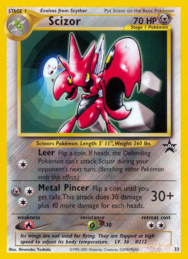 Scizor (33) [Wizards of the Coast: Black Star Promos] | Nerdhalla Games