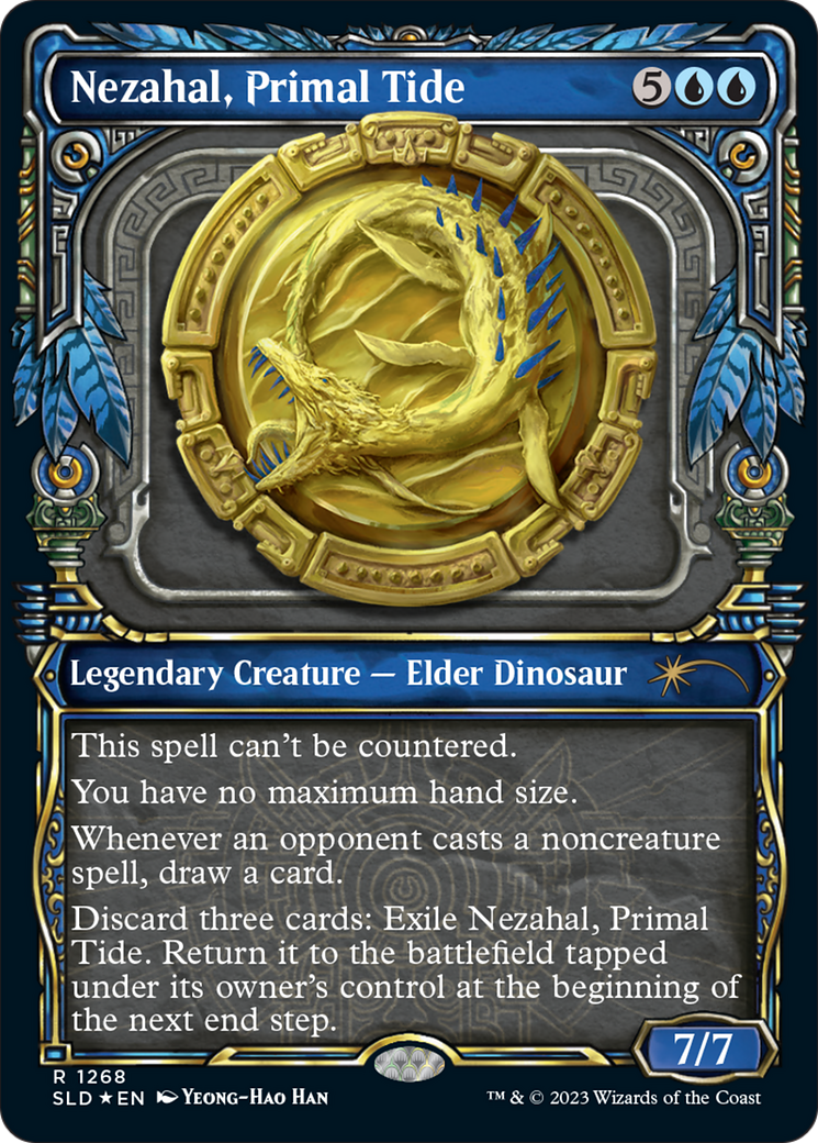 Nezahal, Primal Tide (Halo Foil) [Secret Lair Drop Series] | Nerdhalla Games