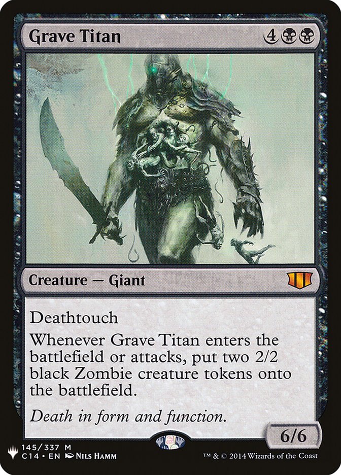 Grave Titan [Mystery Booster] | Nerdhalla Games