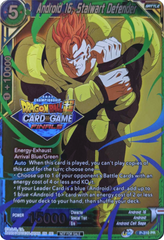 Android 16, Stalwart Defender (2021 Tournament Pack Vault Set) (P-310) [Tournament Promotion Cards] | Nerdhalla Games