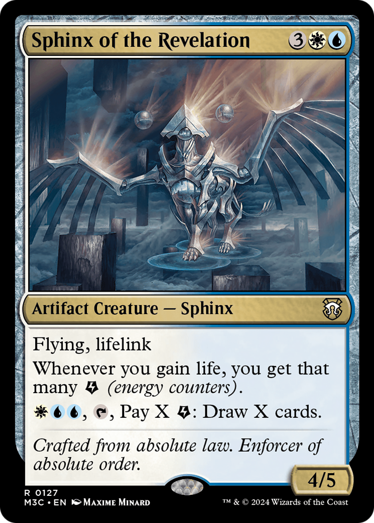 Sphinx of the Revelation (Ripple Foil) [Modern Horizons 3 Commander] | Nerdhalla Games