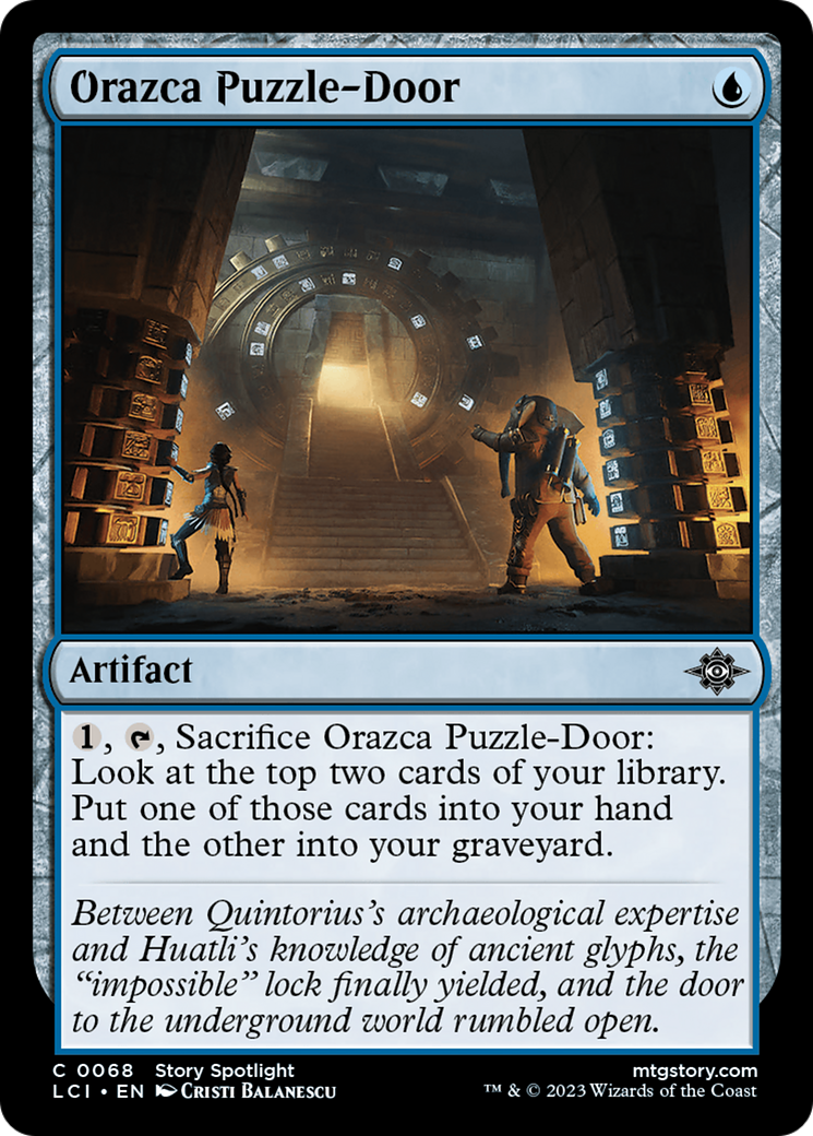 Orazca Puzzle-Door [The Lost Caverns of Ixalan] | Nerdhalla Games