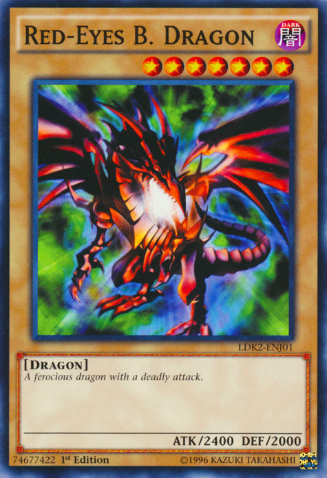 Red-Eyes B. Dragon [LDK2-ENJ01] Common | Nerdhalla Games