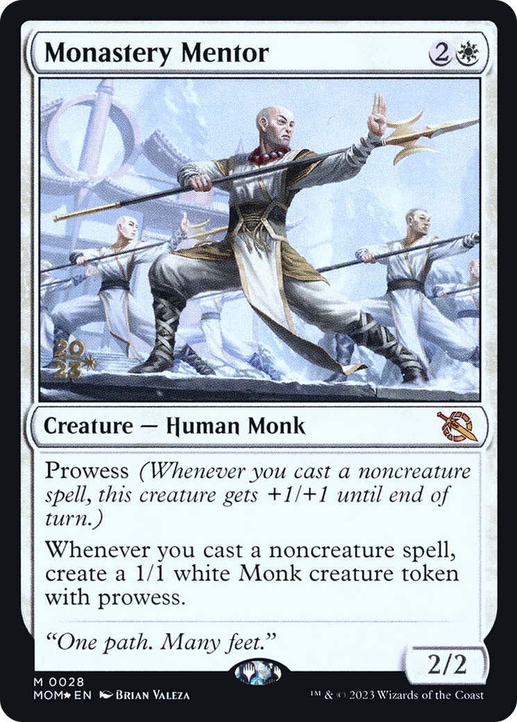 Monastery Mentor [March of the Machine Prerelease Promos] | Nerdhalla Games