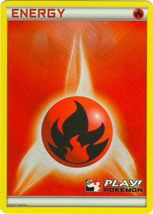 Fire Energy (2011 Play Pokemon Promo) [League & Championship Cards] | Nerdhalla Games