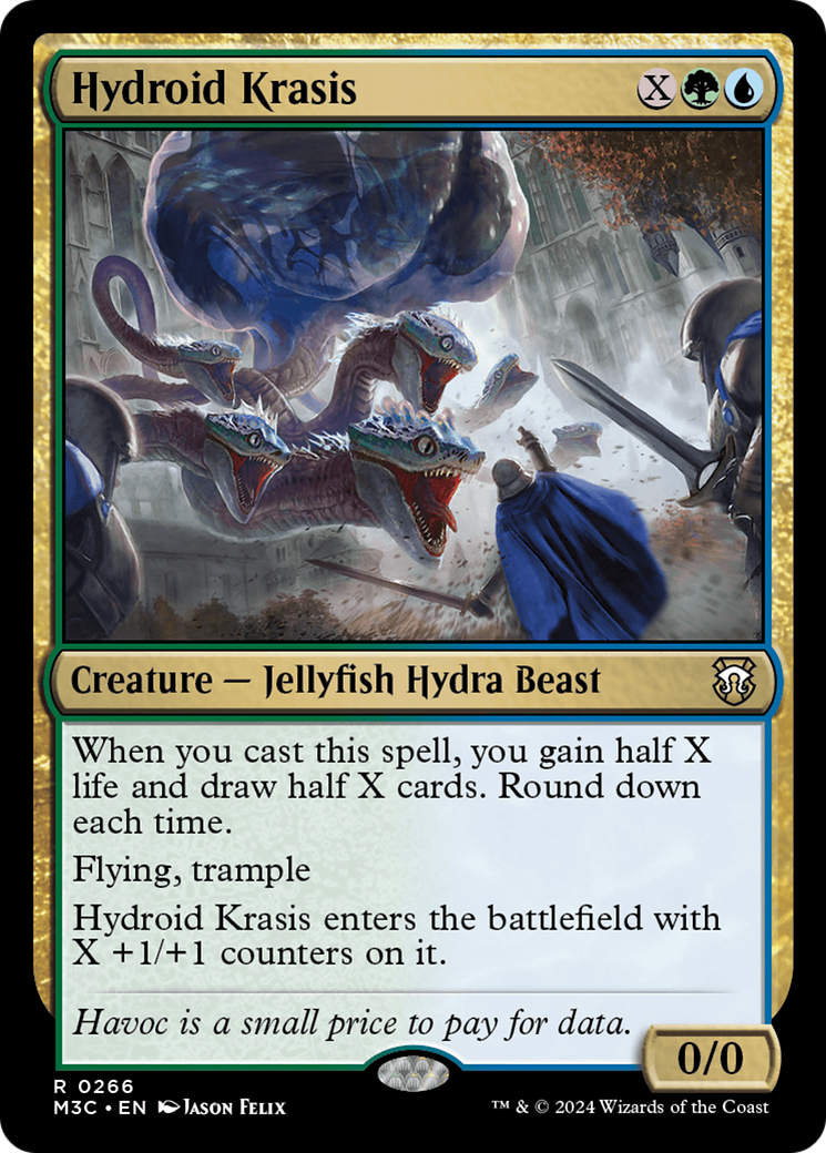 Hydroid Krasis (Ripple Foil) [Modern Horizons 3 Commander] | Nerdhalla Games