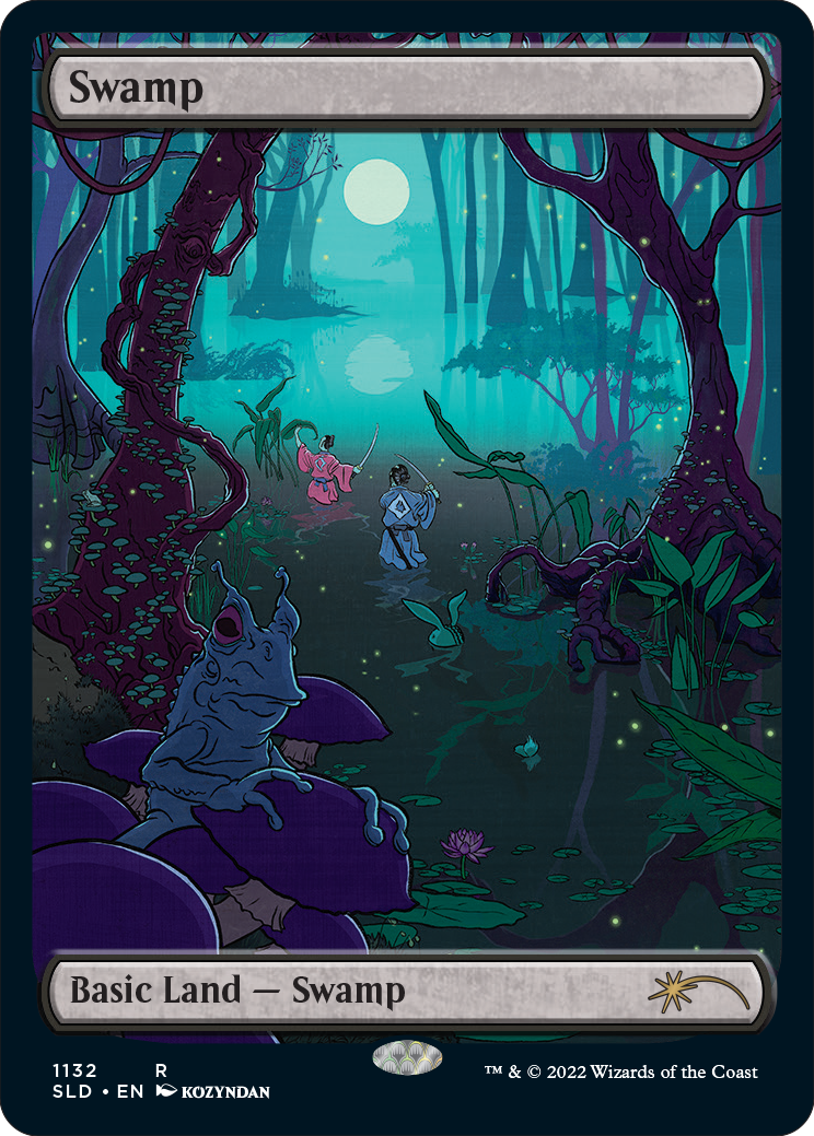 Swamp (1132) (Full-Art) [Secret Lair Drop Series] | Nerdhalla Games