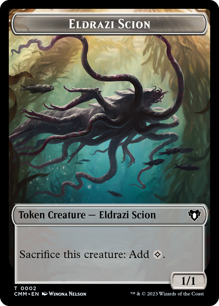 Eldrazi Scion Token [Commander Masters Tokens] | Nerdhalla Games