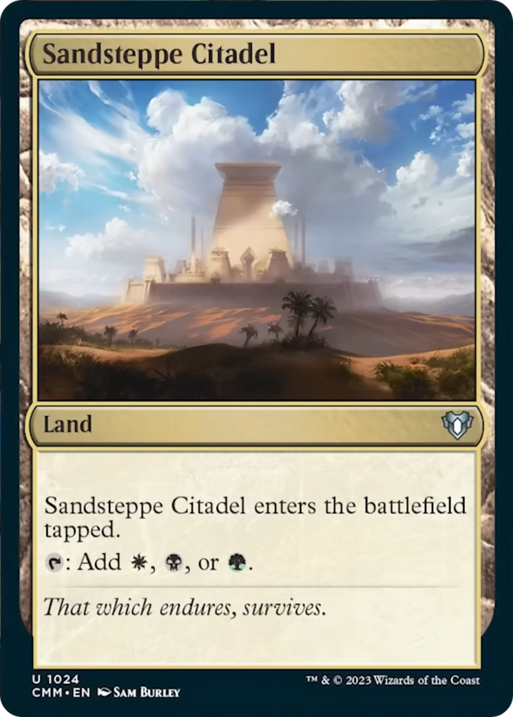 Sandsteppe Citadel [Commander Masters] | Nerdhalla Games