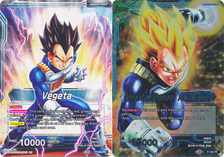 Vegeta // Vegeta, Furious Awakening (Draft Box 04 Tournament) (P-163) [Promotion Cards] | Nerdhalla Games