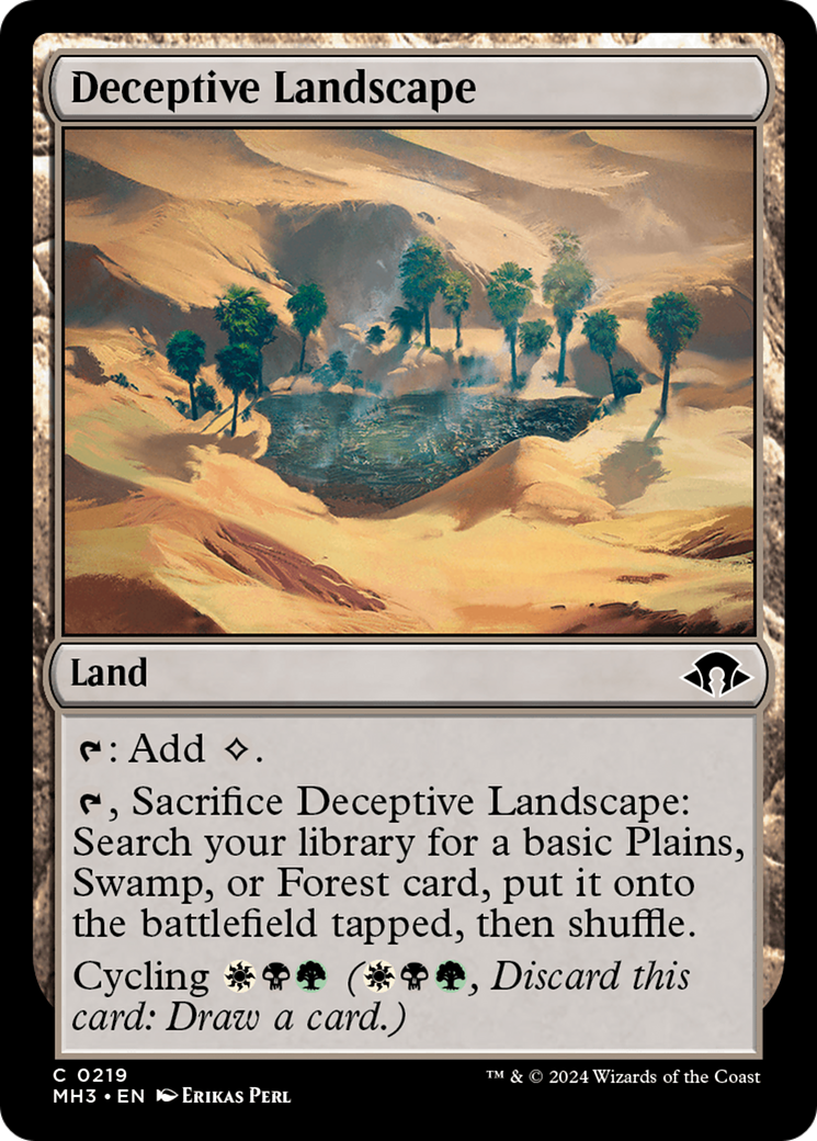 Deceptive Landscape [Modern Horizons 3] | Nerdhalla Games