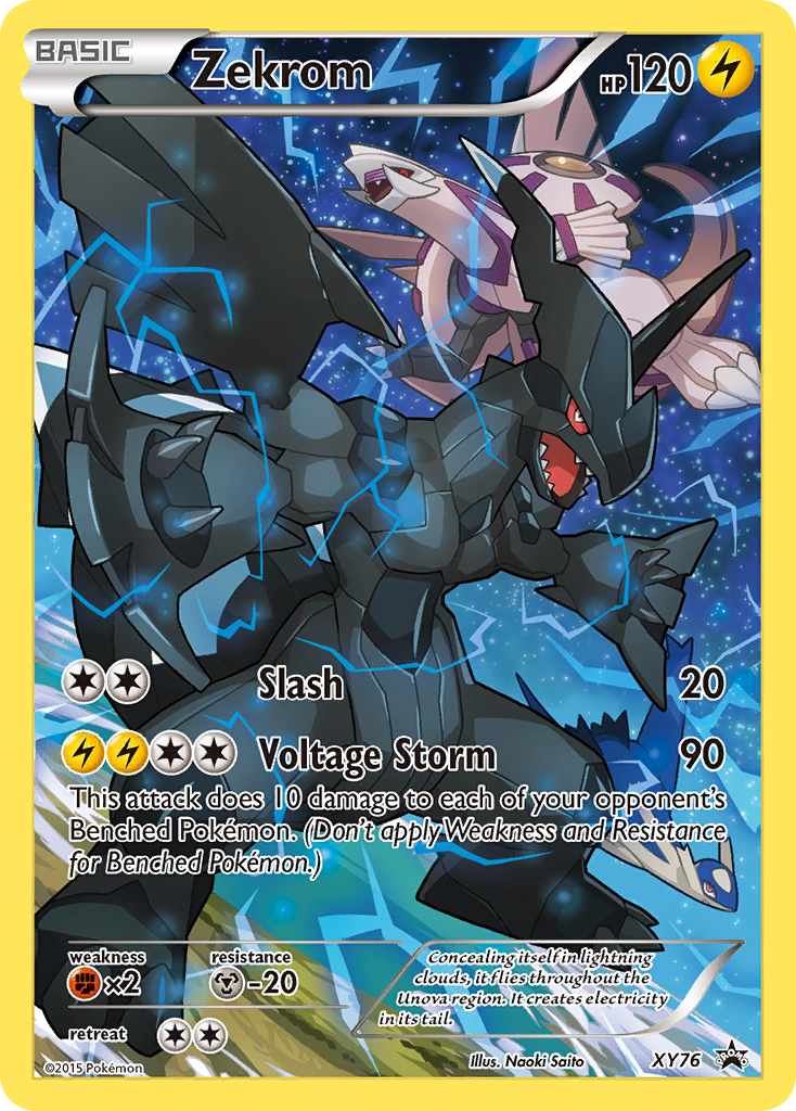 Zekrom (XY76) [XY: Black Star Promos] | Nerdhalla Games