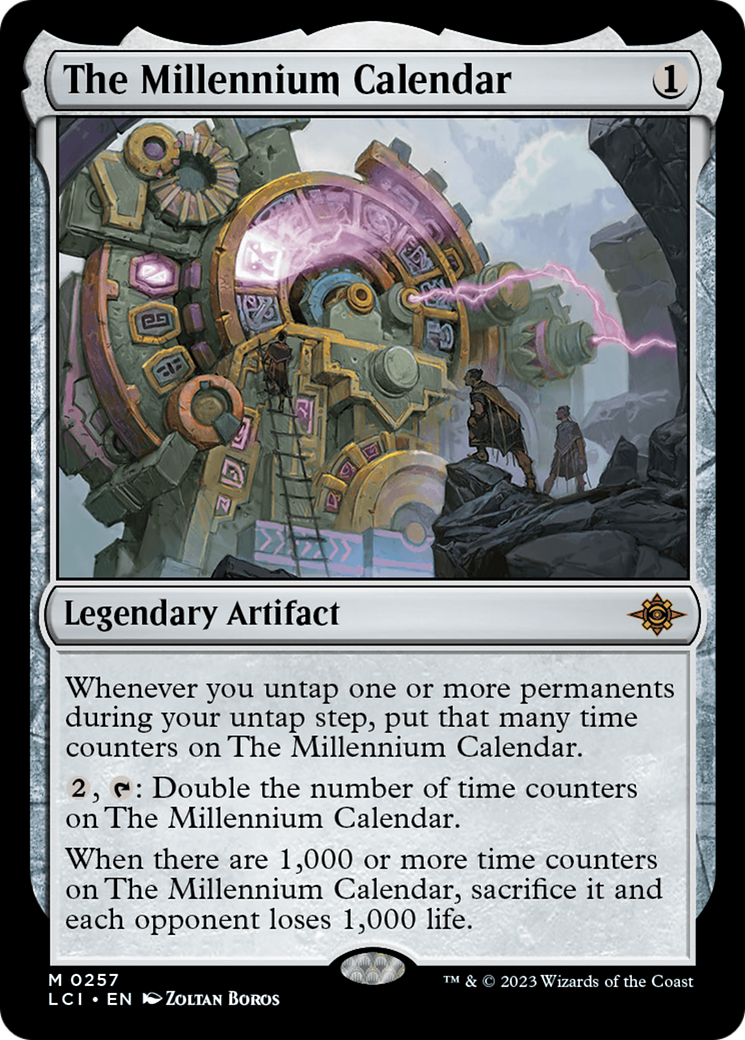 The Millennium Calendar [The Lost Caverns of Ixalan] | Nerdhalla Games