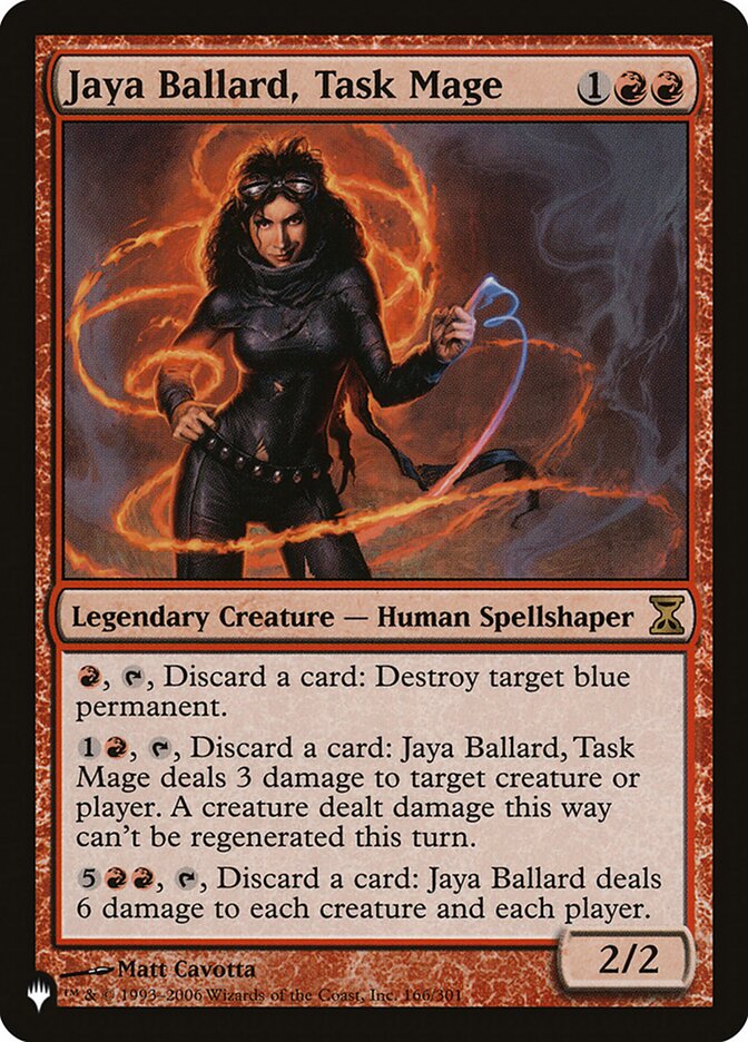 Jaya Ballard, Task Mage [The List] | Nerdhalla Games