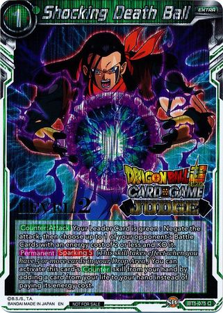 Shocking Death Ball (Level 2) (BT5-075) [Judge Promotion Cards] | Nerdhalla Games