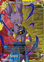 Beerus, Divine Destroyer's Advent (Winner) (P-452) [Tournament Promotion Cards] | Nerdhalla Games