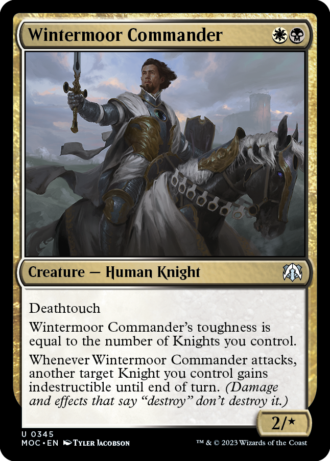 Wintermoor Commander [March of the Machine Commander] | Nerdhalla Games