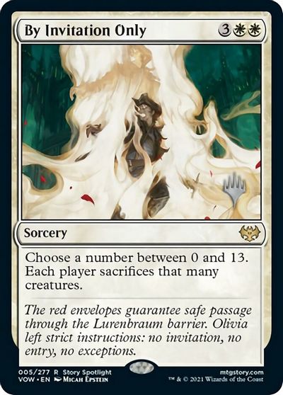 By Invitation Only (Promo Pack) [Innistrad: Crimson Vow Promos] | Nerdhalla Games