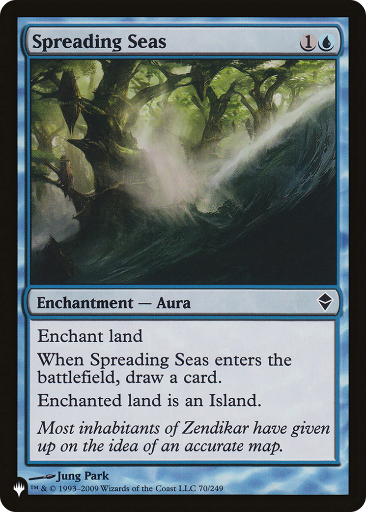 Spreading Seas [The List Reprints] | Nerdhalla Games