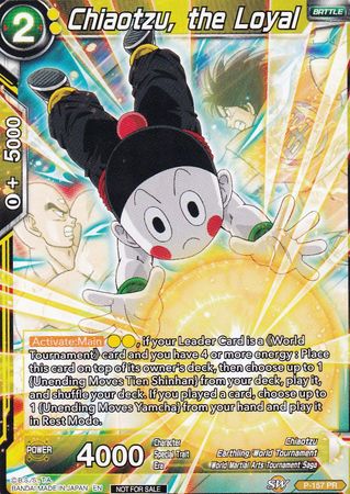 Chiaotzu, the Loyal (Power Booster: World Martial Arts Tournament) (P-157) [Promotion Cards] | Nerdhalla Games