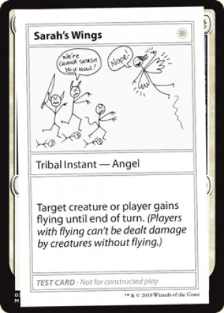 Sarah's Wings (2021 Edition) [Mystery Booster Playtest Cards] | Nerdhalla Games