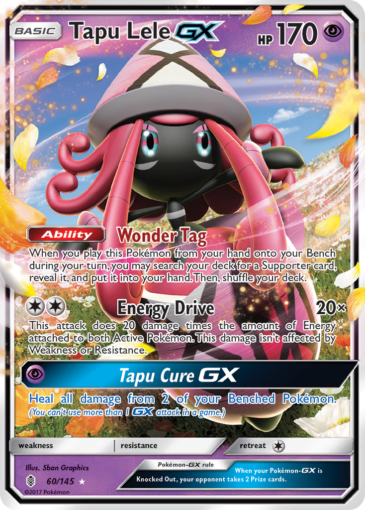 Tapu Lele GX (60/145) [Sun & Moon: Guardians Rising] | Nerdhalla Games