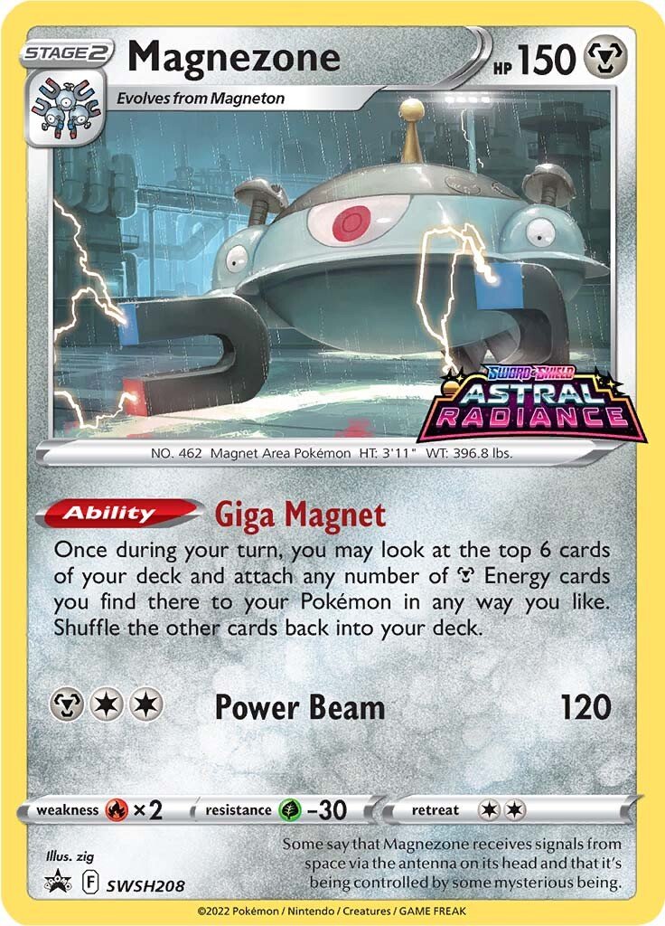 Magnezone (SWSH208) [Sword & Shield: Black Star Promos] | Nerdhalla Games