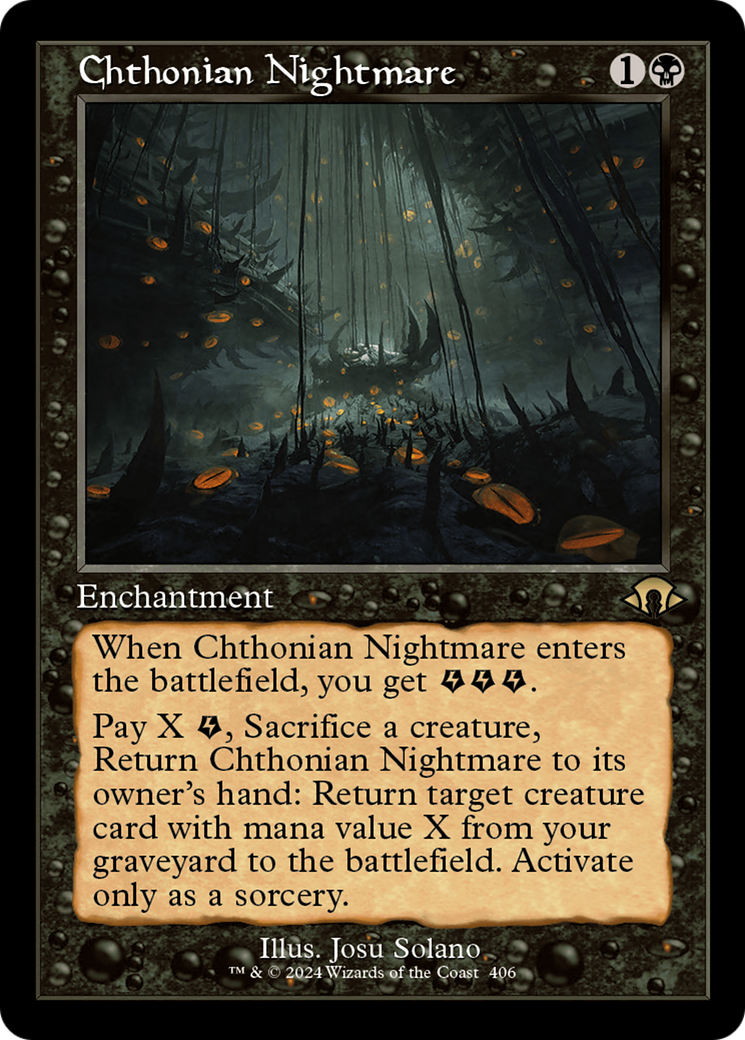 Chthonian Nightmare (Retro) [Modern Horizons 3] | Nerdhalla Games