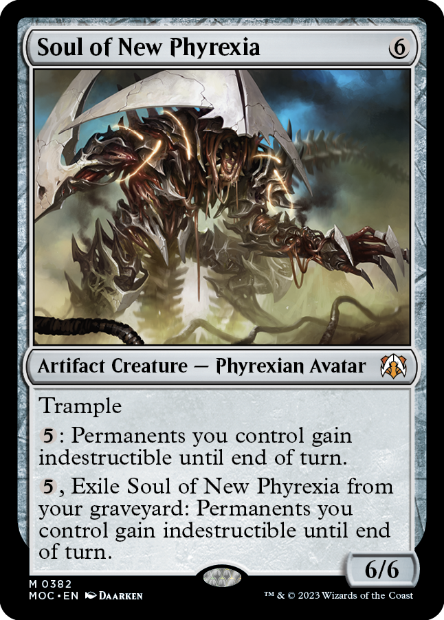 Soul of New Phyrexia [March of the Machine Commander] | Nerdhalla Games