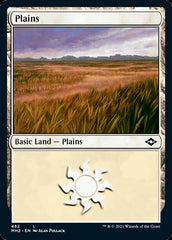 Plains (482) (Foil Etched) [Modern Horizons 2] | Nerdhalla Games