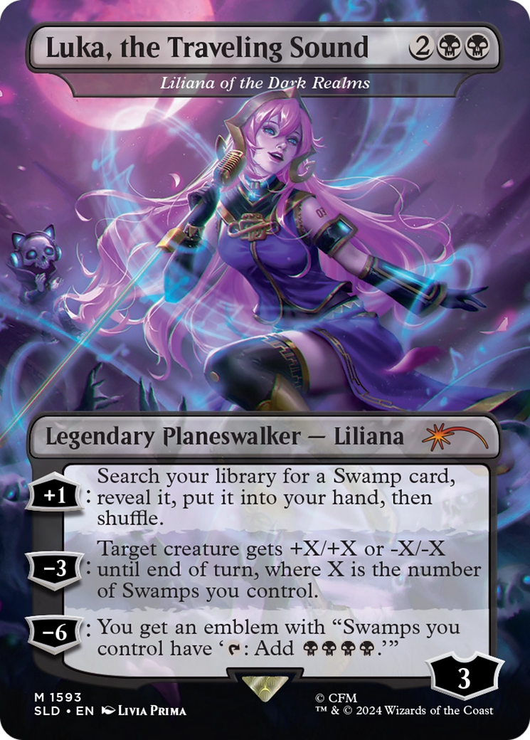 Luka, the Traveling Sound - Liliana of the Dark Realms [Secret Lair Drop Series] | Nerdhalla Games