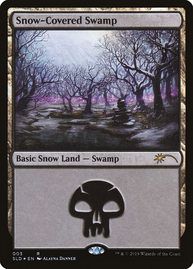 Snow-Covered Swamp (003) [Secret Lair Drop Series] | Nerdhalla Games