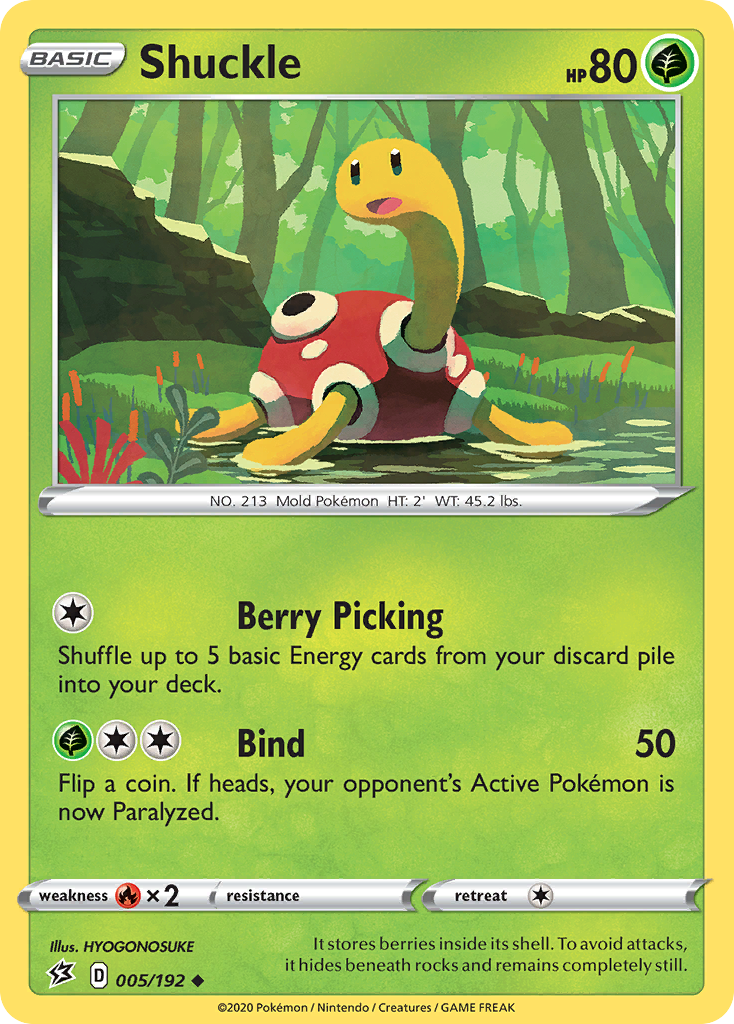 Shuckle (005/192) [Sword & Shield: Rebel Clash] | Nerdhalla Games