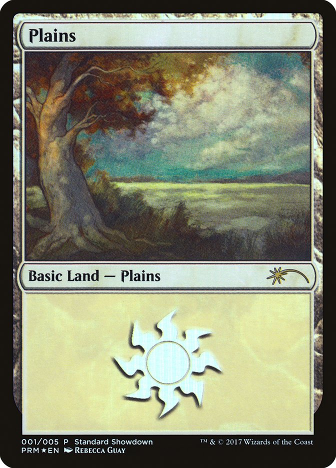 Plains (Rebecca Guay) [Standard Showdown Promos] | Nerdhalla Games