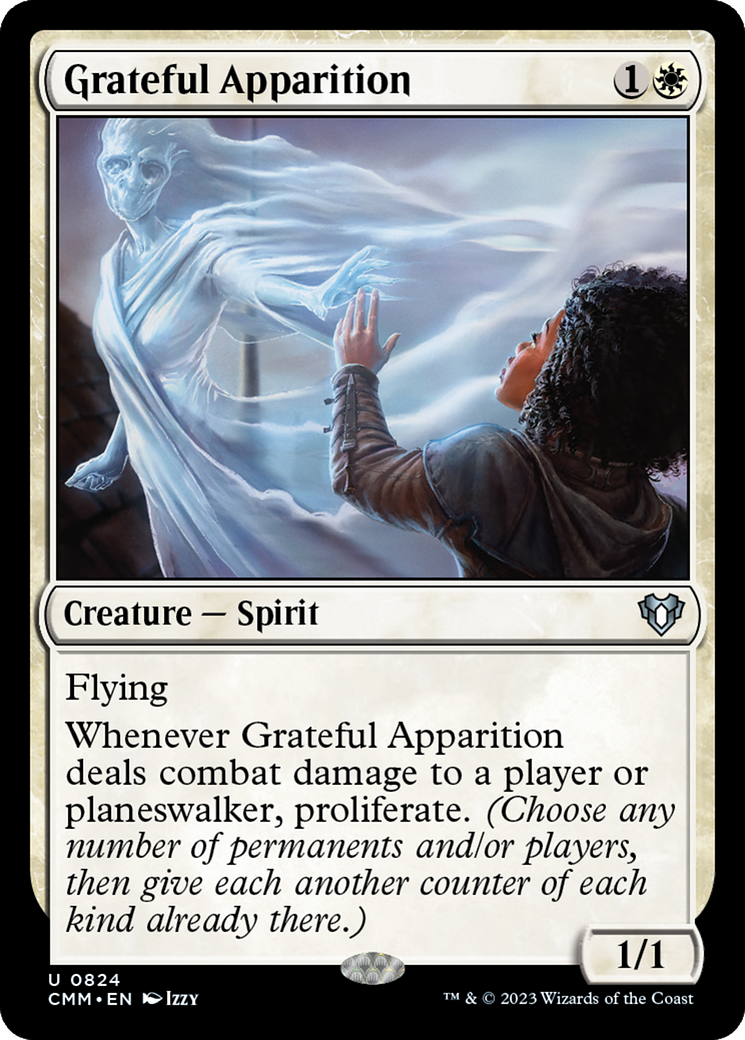 Grateful Apparition [Commander Masters] | Nerdhalla Games