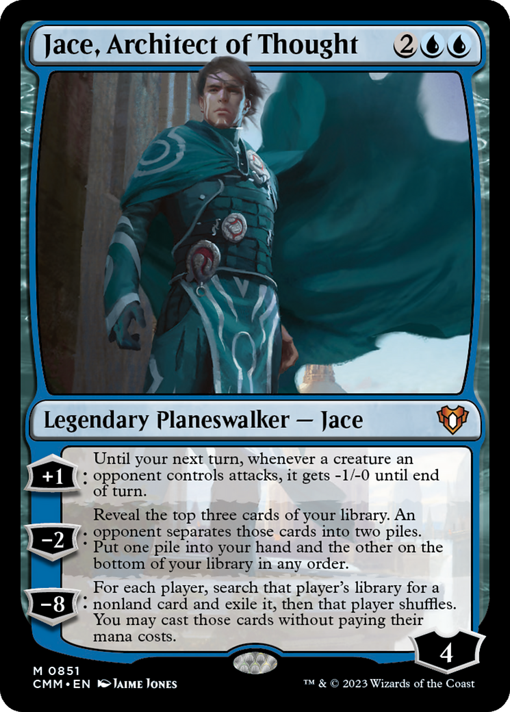 Jace, Architect of Thought [Commander Masters] | Nerdhalla Games