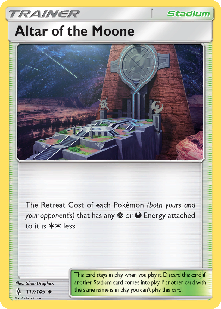 Altar of the Moone (117/145) [Sun & Moon: Guardians Rising] | Nerdhalla Games