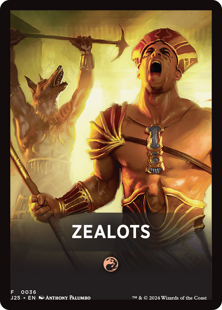 Zealots Theme Card [Foundations Jumpstart Front Cards] | Nerdhalla Games