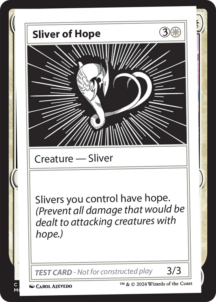 Sliver of Hope [Mystery Booster 2 Playtest Cards] | Nerdhalla Games